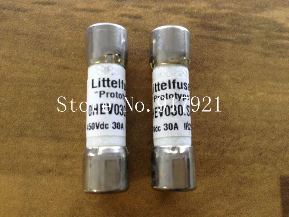 Импортный плавкий предохранитель [ZOB] Littelfuse Lite OHEV030.SXC 450VDC 10X38 30A -- 10 шт./лот |
