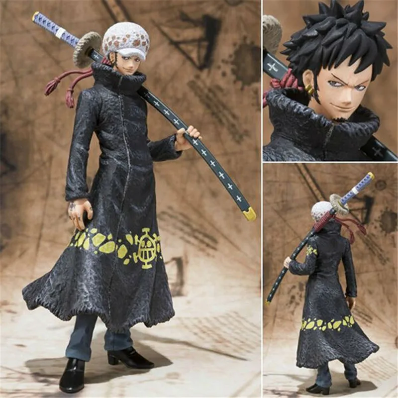 

One Piece Trafalgar Law Pvc Action Figure 15CM Japan Anime Figures Set New In Box Japanese Animation Figurine One Piece gift Toy