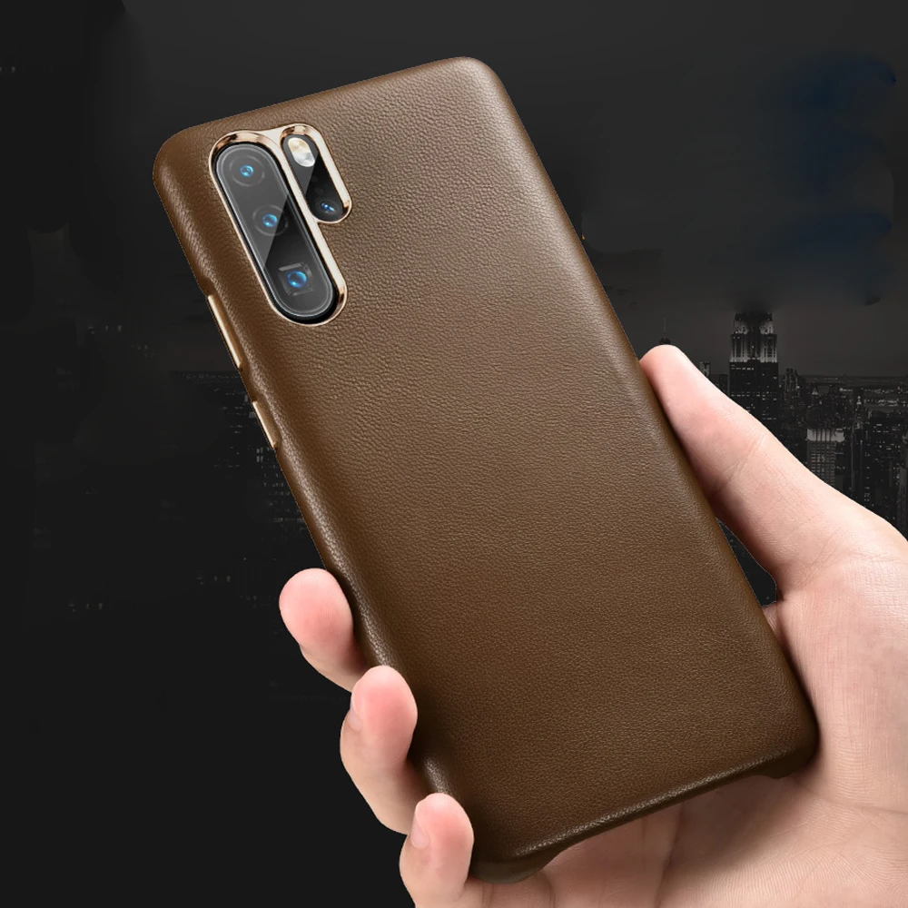 XOOMZ бренд для huawei P30 Pro чехол из натуральной кожи телефон чехлы овчины ультра