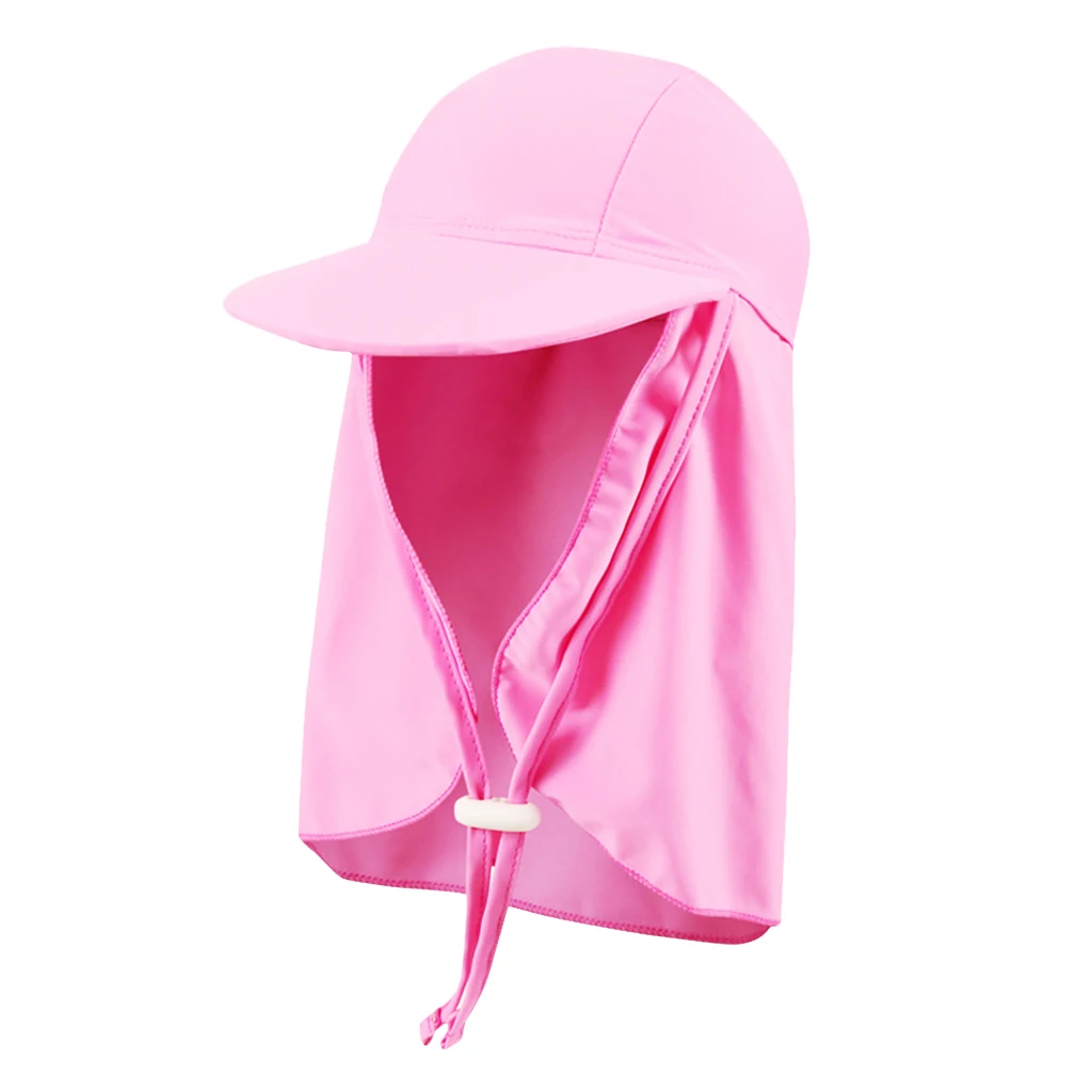 Childrens Sun Legionnaire Hat Cap Kids Baby UPF 50+ Neck Flap Protection Swimming Neck Protector for WaterSports Camping Hiking