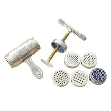 Нержавеющая сталь руководство Лапша Пресс машина паста производитель с 5 лапши плесень