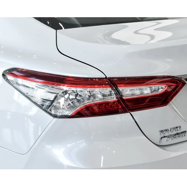 Для Toyota Camry задние фонари светодиодный DRL ходовые огни Противотуманные фары с ангельскими глазками задние габаритные огни для автомобиля стильные задние фонари