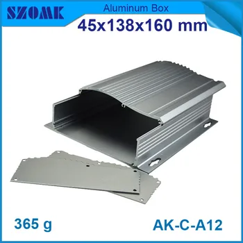 

heatsink aluminum profiles (4pcs) dark grey wall mounted project box 45*138*160mm