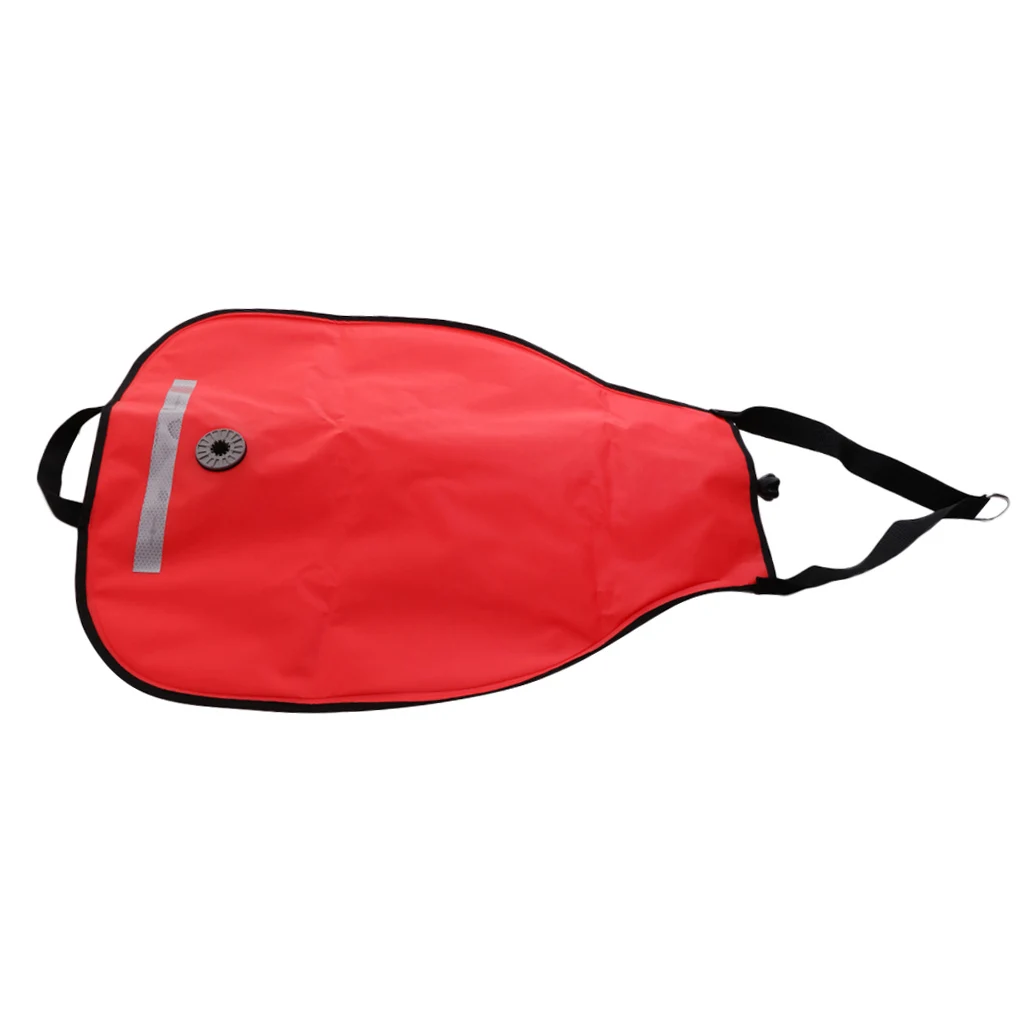 High Visibility Compact Lift Bag with Dump Valve Gear Underwater Scuba Diving Work 50lbs Scuba Diving 50lb Lift Bag