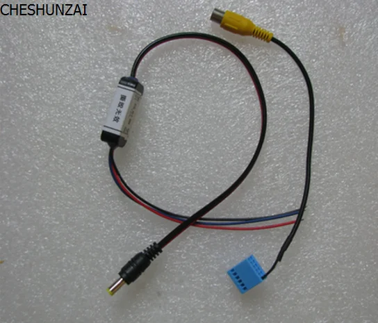 Автомобильная камера заднего вида с RCA разъемом для VW RCD330G Plus Passat Tiguan Golf Touran Jetta PQ MIB