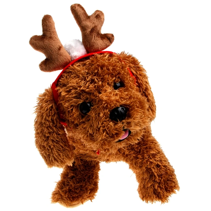 

Puppy Teddy Kitten Christmas Elk Antler Reindeer Costume For Pet Cat Dog Cap Hat NEW &K125&