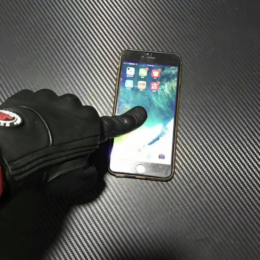 FUYILONG leather glove  black 4