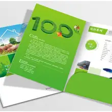 Пользовательские печати A4 1000 шт. папка для бумаг(бесплатный дизайн, нужен ваш логотип и детали