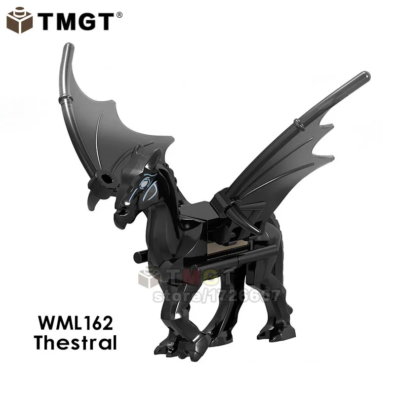 

Single Sale Thestral Luna Lovegood Dobby Hermione Granger Building Blocks Toys For Children Friend