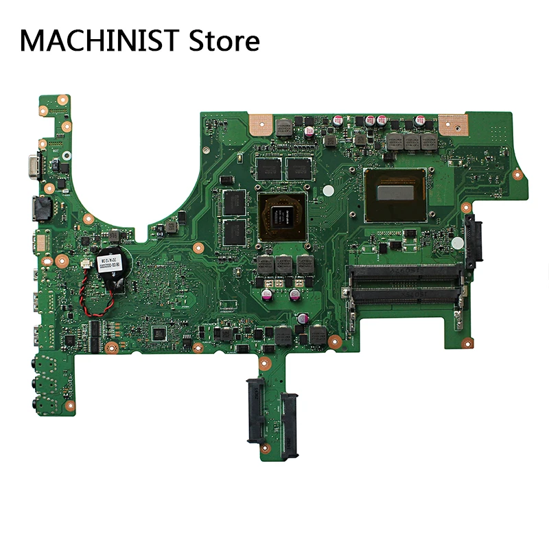 

G751JM laptop motherboard REV2.2 For ASUS G751J G751JY G751JT G751JM motherboard with I7-4710HQ GTX860M 100% tested intact