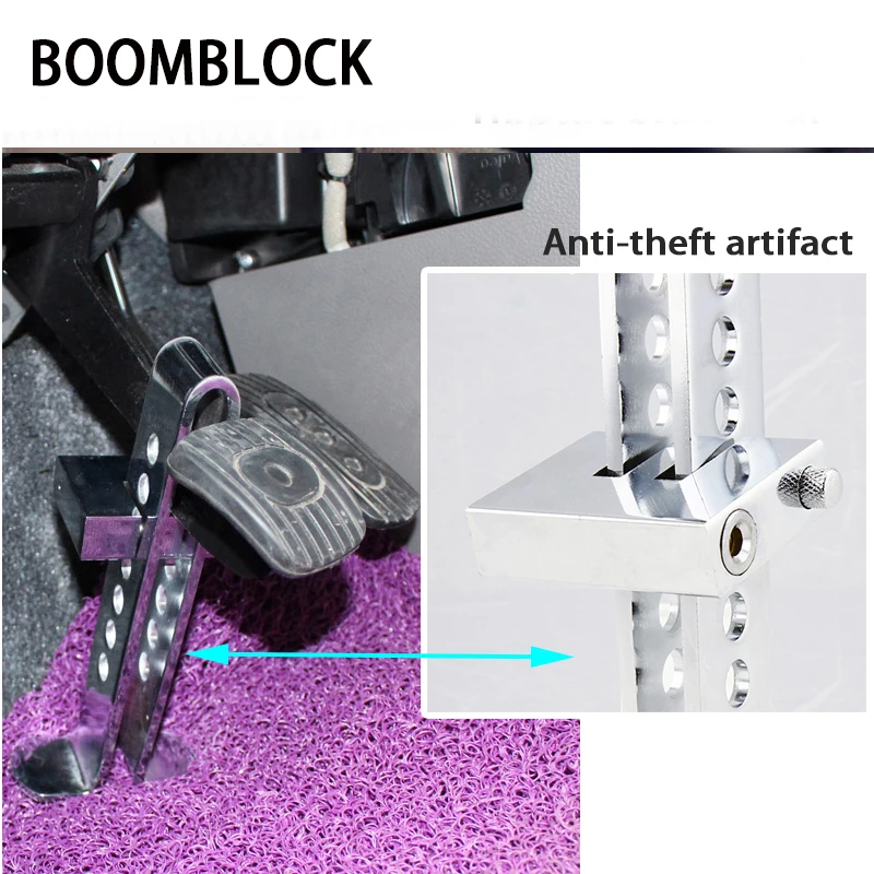Boomblock 1set Car Antitheft Lock Brake Steel For Bmw E46 E39 Audi A3 A6 C5 A4 B6 Mercedes W203