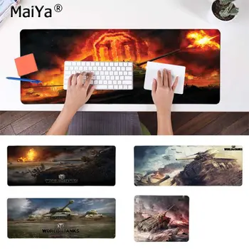 

Maiya Top Quality The World of Tanks Unique Desktop Pad Game Mousepad Free Shipping Large Mouse Pad Keyboards Mat