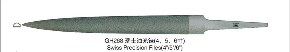

free shipping! 1pc/lot GH268 swiss Precision files goldsmith Tools,jewelry tools and machine,jewelry files, diamond needle files