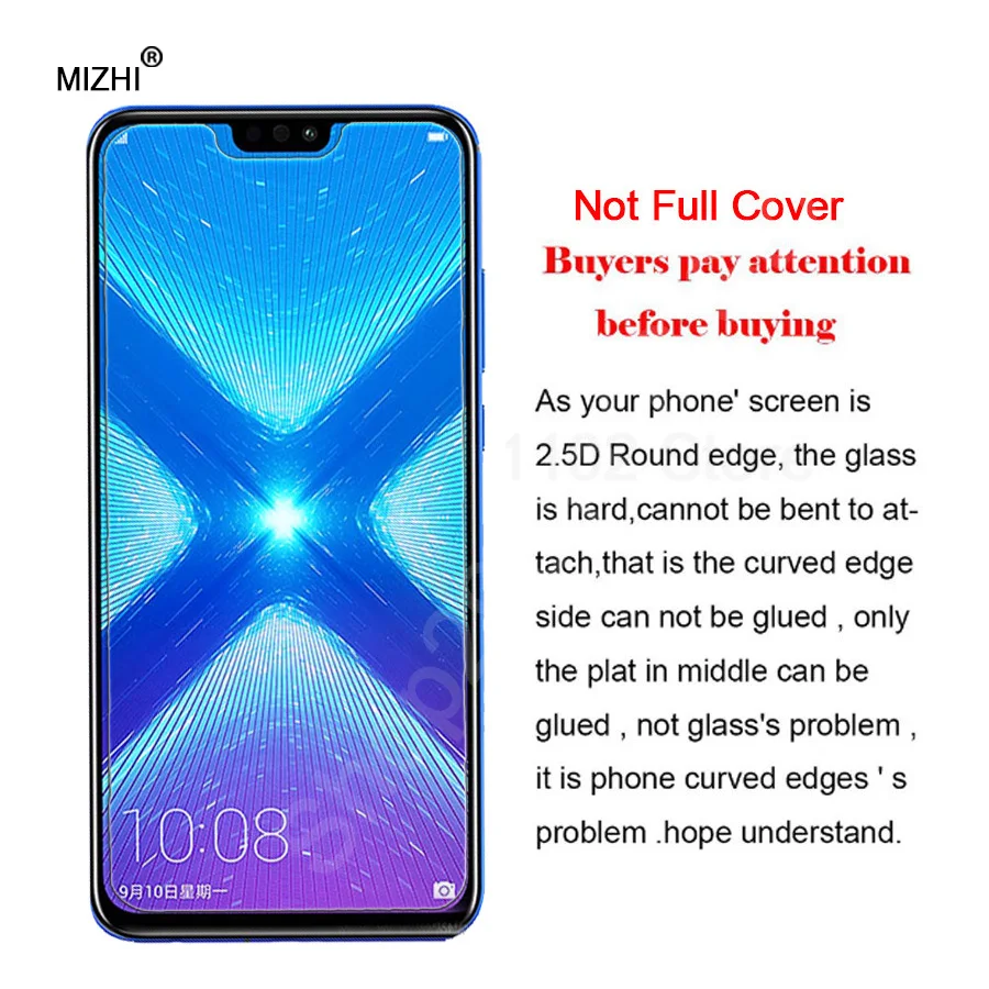 Защитное стекло для honor 8 x max huawei 8c 8x note 10 9 9i 7a 7c pro 2018 Защита экрана c 7|Защитные