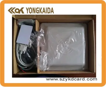 

Yongkaida RS232/RS485 Wiegand 1~5M Middle Range Integrated UHF RFID Reader (with 5pcs free uhf card)