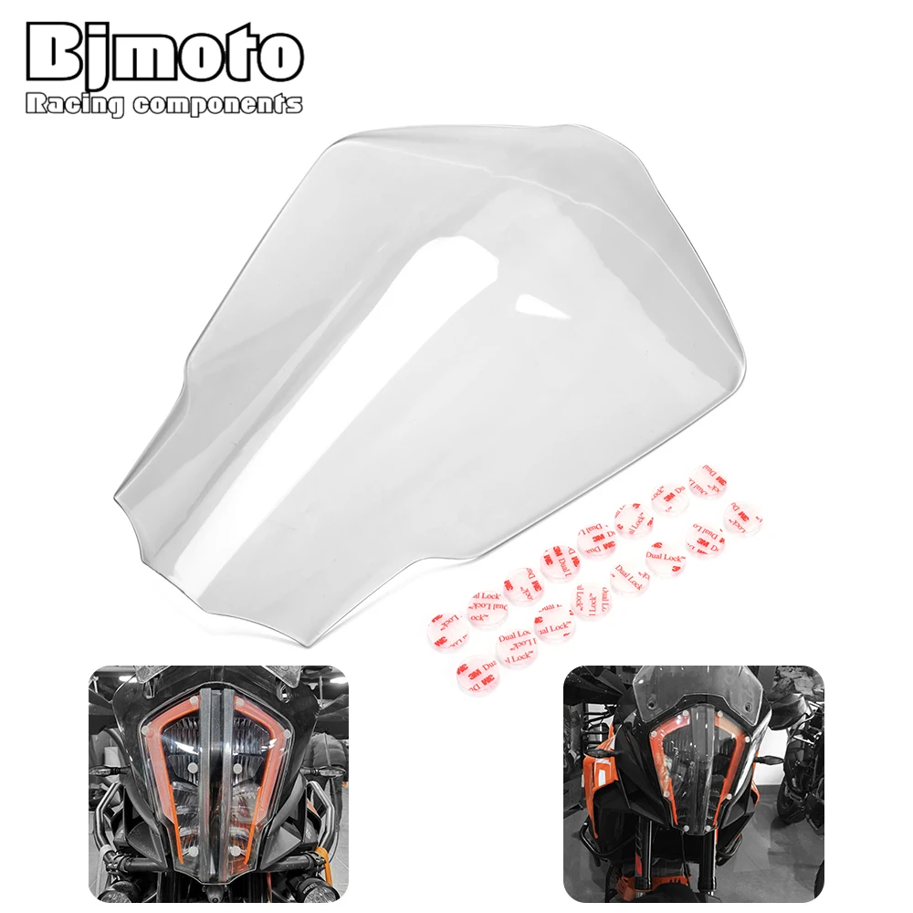 

Motorcycle Super Adventure R 1290 Headlight lamp Protector Cover Screen Lens Case For KTM 1290 SUPER ADVENTURE R/S/T 2017-2019