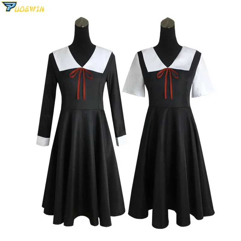 

Kaguya-sama: Love is War Cosplay Costume Kaguya Shinomiya Anime Cosplay Chika Costume Girl School Uniform Women Dress