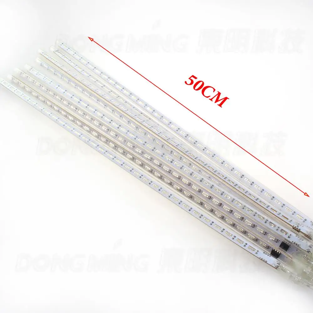 8pc/set 50cm Meteor Rain led Tube Light for Party Wedding Holiday LED Meteor Light shower, led christmas tree light super bright 8pc/set 50cm Meteor Rain led Tube Light for Party Wedding Holiday LED Meteor Light shower, led christmas tree light super bright