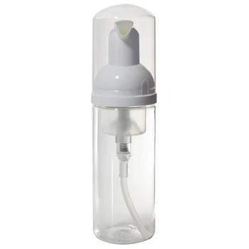 

28pcs/lot 50ml PET plastic empty cosmetics bottle container, foaming pump bottles for face cream cleaner