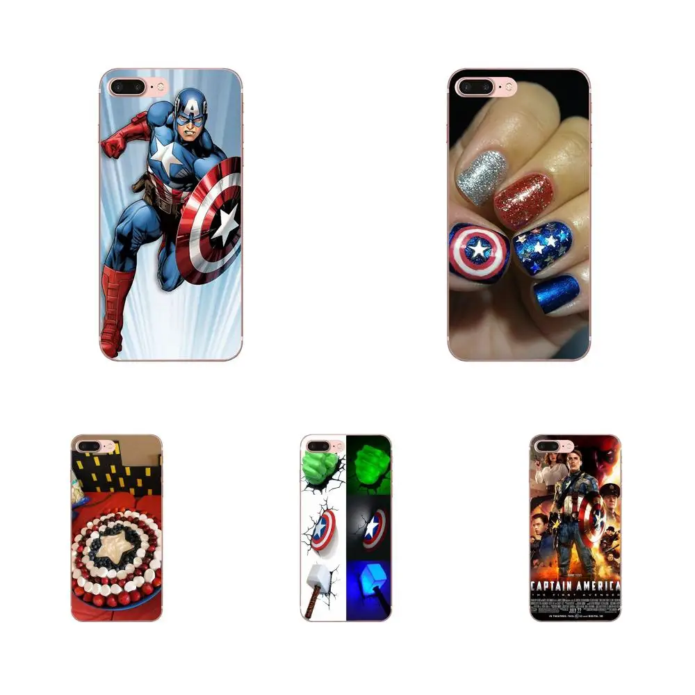 Прочный Модный дизайнерский чехол для мобильного телефона Captain America Xiaomi Mi3 Mi4 Mi4C Mi4i