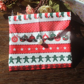 

Women Storage bag cotton100%/Japanese style printed 12.5*13cm/Many Uses/