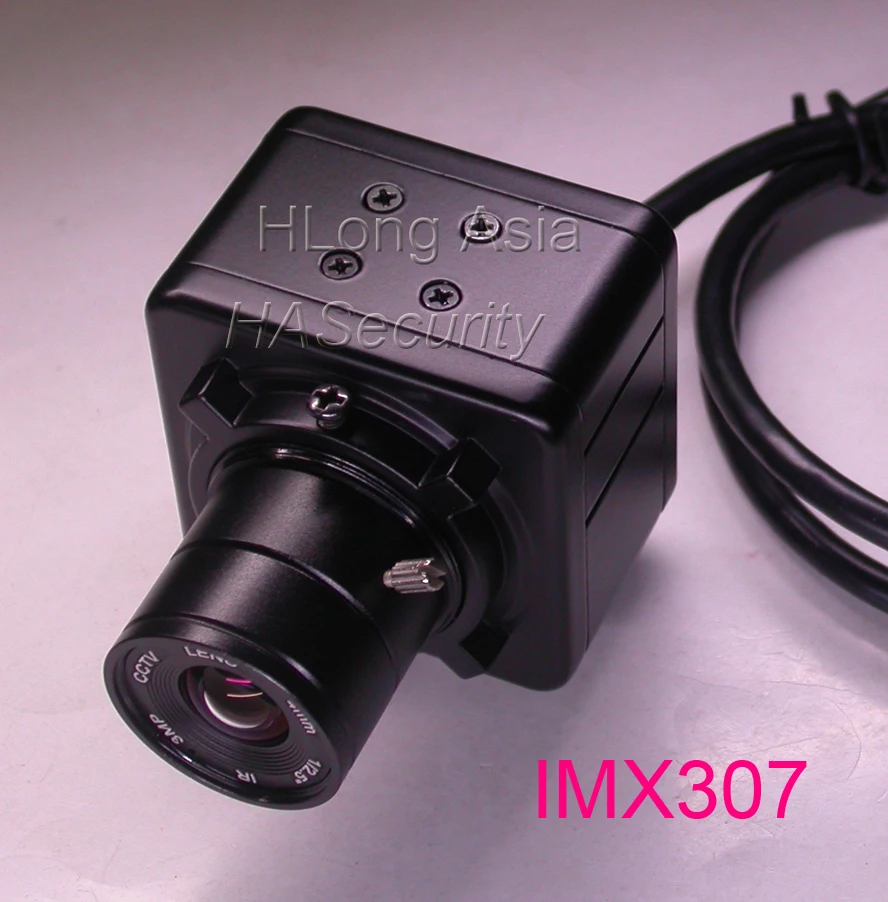AHD H / CVBS 1/2.8 &quotSony STARVIS IMX307 CMOS датчик + NVP2441 CCTV Box Style модуль камеры с объективом CS