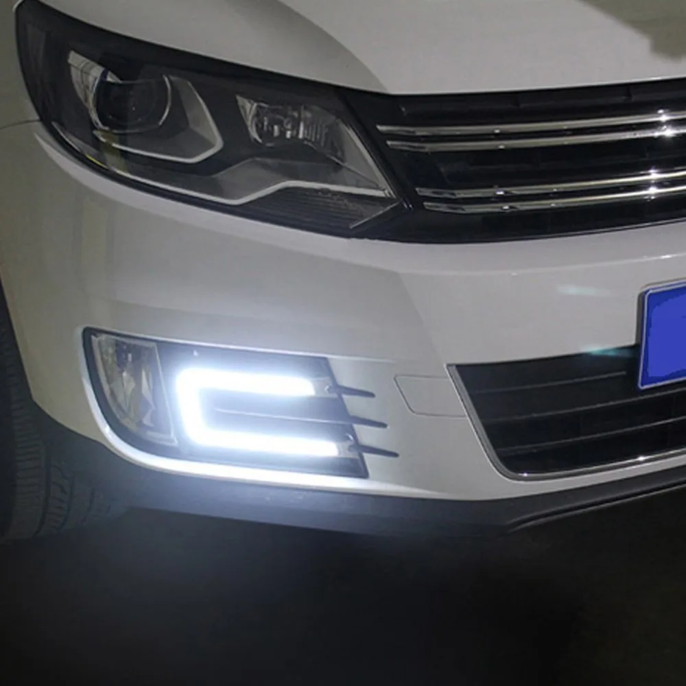 Высокое качество! 2 шт. COB DRL светодиодный 14 см для черный корпус DC12V 6 Вт Ультра яркий автомобиль Габаритные огни водонепроницаемые наклейки для автомобилей