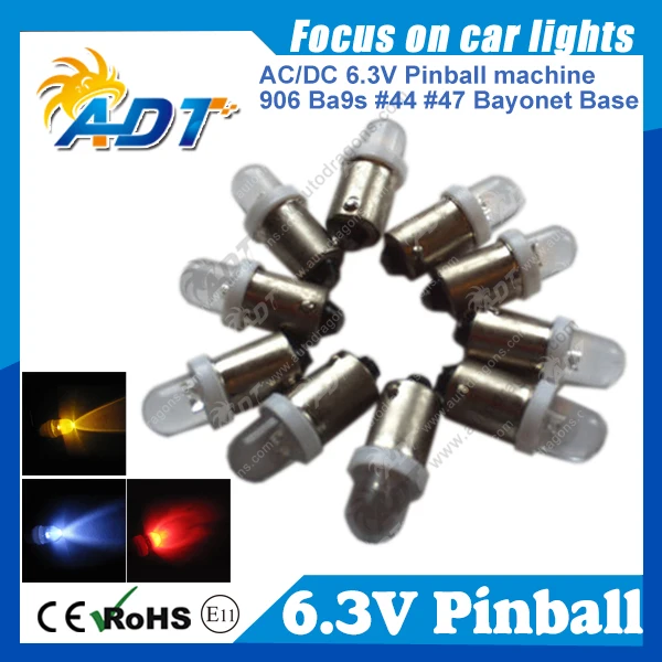 100 шт. прозрачная крышка для объектива Ba9s #44 #47 AC 6 3 В|bulb led|bulb 3vbulb cap |