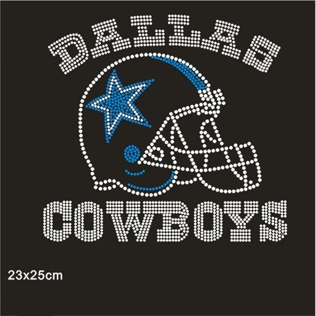 Economic & Shiny Dallas Cowboys Rhinestone Transfer for Decorations 