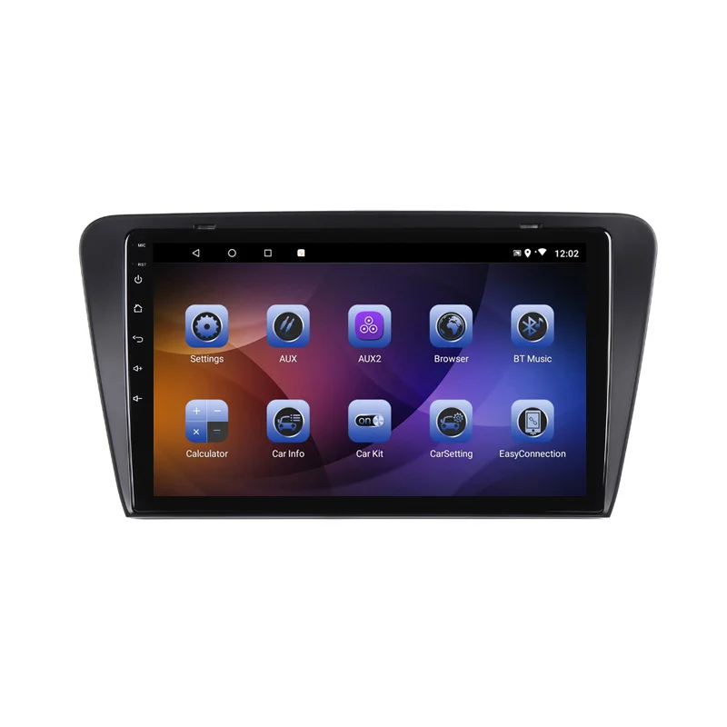 Top 9" 4G RAM 2.5D IPS 8 core Android 9.1 Car DVD Multimedia Player GPS For Skoda Octavia 2015 2016 2017 audio car radio navigation 15