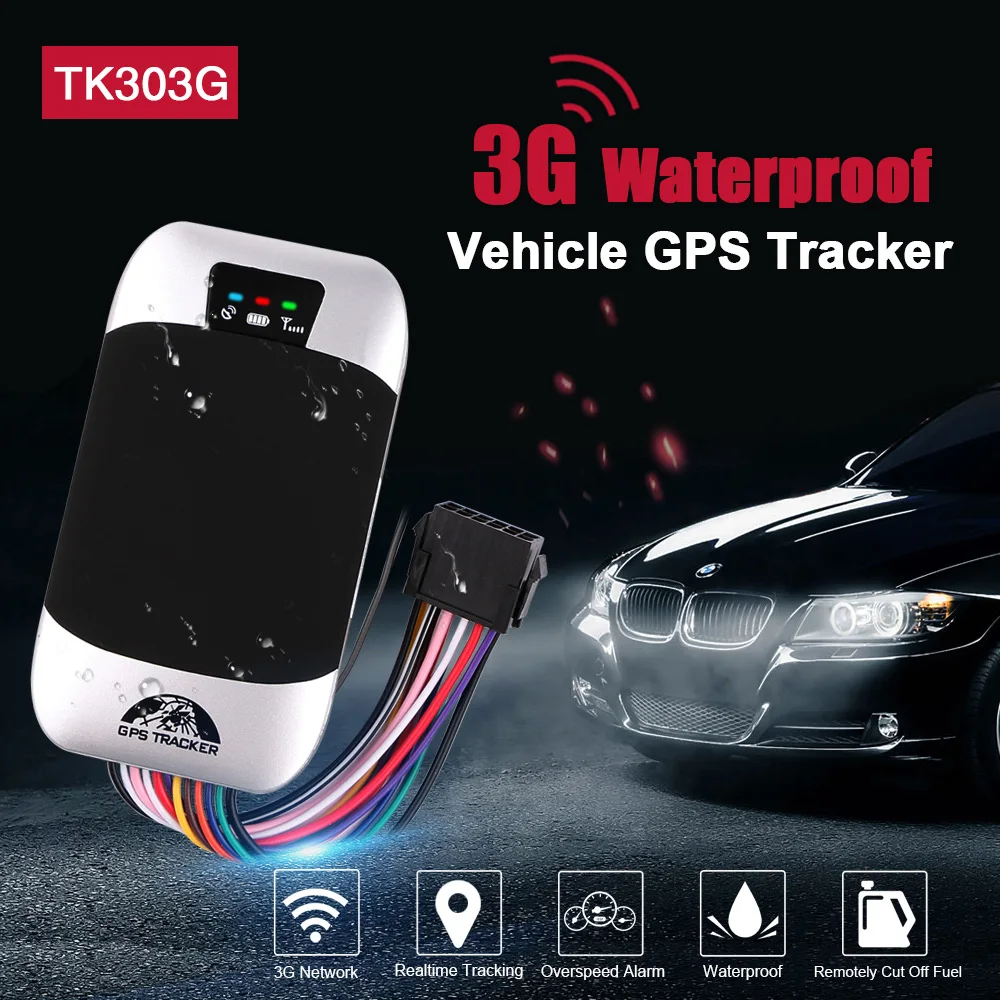 Prazata Автомобильный gps трекер 3g трекер GSM gps-определитель местоположения TK30 3g водонепроницаемый пульт дистанционного управления мониторинг отключения двигателя бесплатное приложение