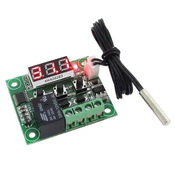 

1PCS W1209 DC 12V heat cool temp thermostat temperature control switch temperature controller thermometer thermo controller