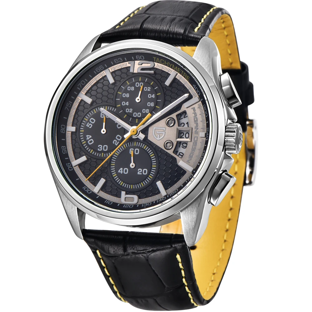 PAGANI Relogio Masculino мужские часы Роскошные известный бренд мужской моды повседневные спортивные военные часы кварцевые наручные часы Saat