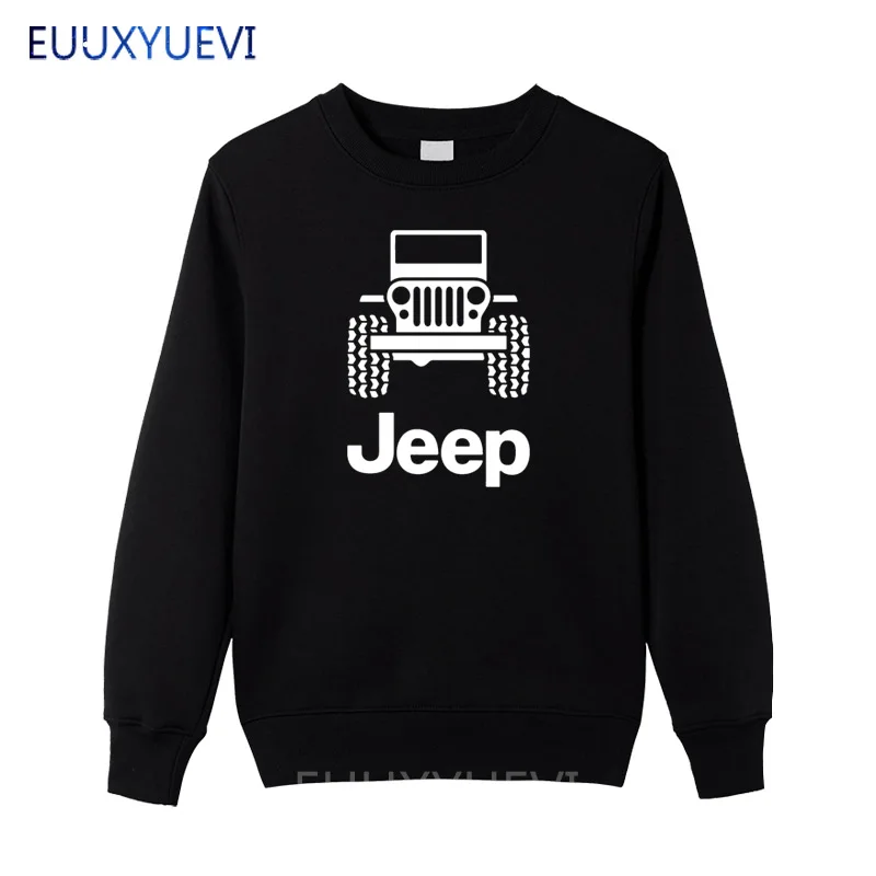 

Men's 2019 New Mens Men Women Sweatshirts Hoodies Jeep Black Car Off Road 4x4 Clothing Fashion Gift New From USEUUXYUEVI