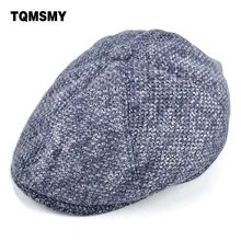 Супер высокое качество газетные кепки для мужчин и женщин Головные уборы gorras planas восьмиугольная кепка для отдыха и полушерстяные консервированные коала плоская кепка