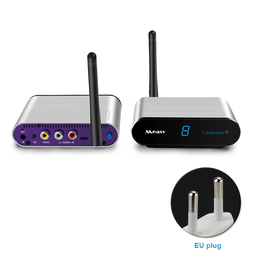 8 groups Channels 2.4 GHz Wireless Video Transmitter And Receiver With IR Remote -220 | Электроника