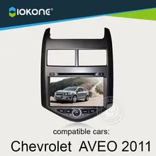 IOKONE Car DVD Player GPS Navigator For Chevrolet Aveo 2011 2012 2013 with FREE SD map card Radio,Bluetooth,GPS,iPod,Canbus