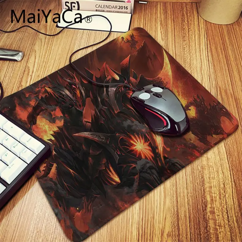 Винтажный коврик для мыши MaiYaCa Cool Dota 2 Chaos Knight большой игровой с блокировкой