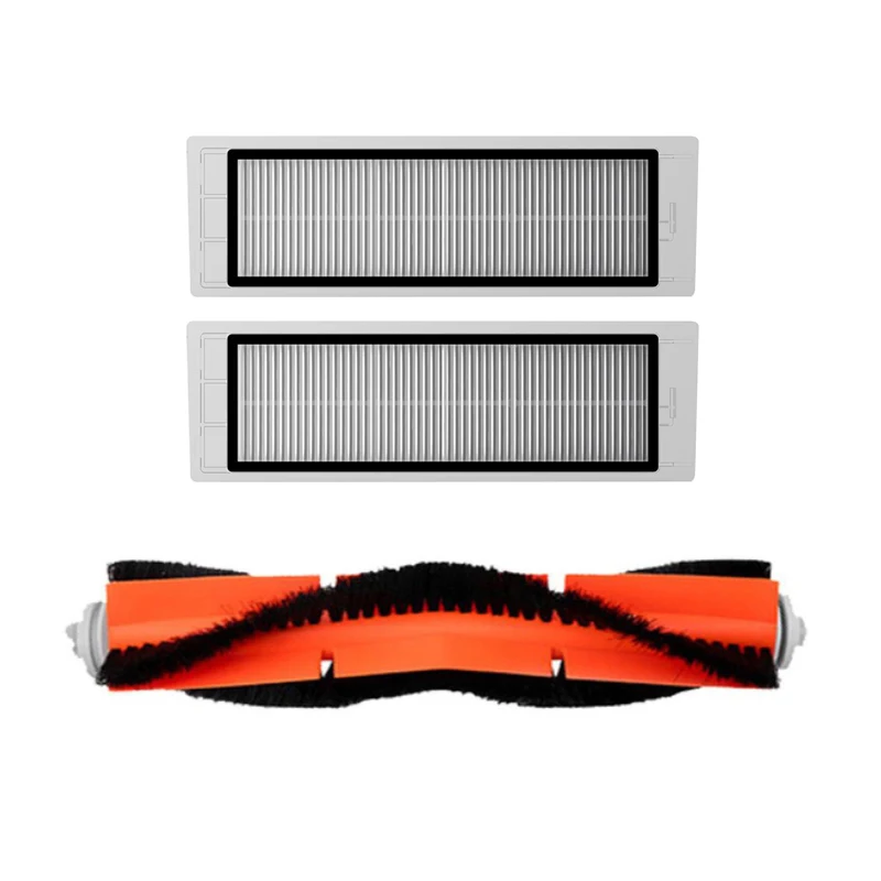 

Best Seller 1pcs Main Brush + 2pcs hepa filter for Xiaomi Mi Robot Vacuum Vacuum Cleaner