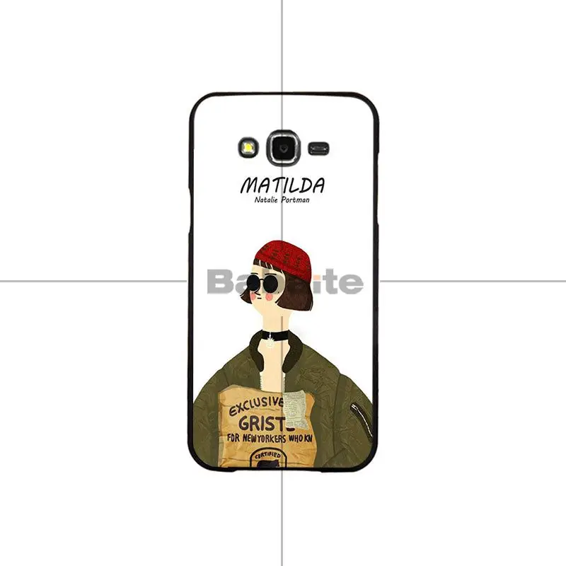 Чехол для телефона Babaite Leon Matilda Natalie Portman Movie черный чехол Samsung J2 PRIME Pro J4 puls J6 J7 J730