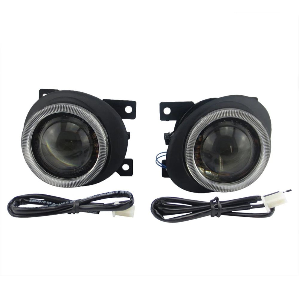 

Front bumper headlight bifocal lens sport HID Xenon Halogen fog light lamp holder house for volkswagen saveiro tiguan touareg