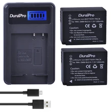 2pc DMW-BLG10 DMW BLG10 BLG10e BP-DC15 BPDC15 Camera Battery +LCD Charger for Panasonic LUMIX GF5 GF6 GX7 LX100 GX80 GX85