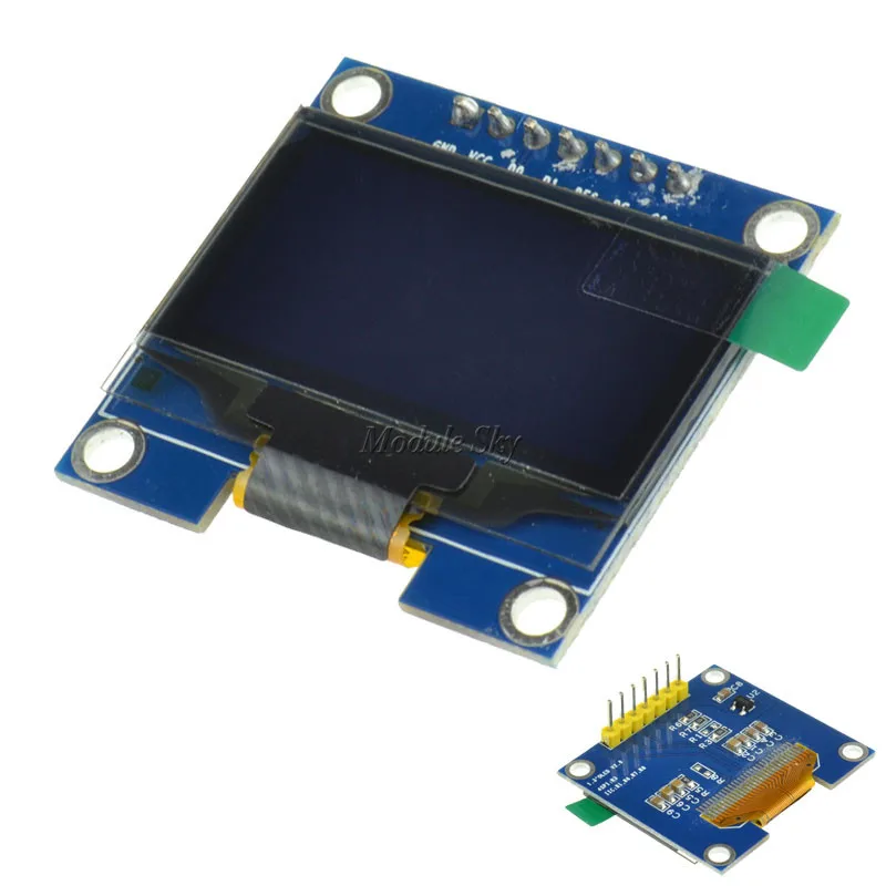 

1PCS white color 128X64 1.3 inch OLED LCD LED Display Module For Arduino 1.3" SPI Communicate