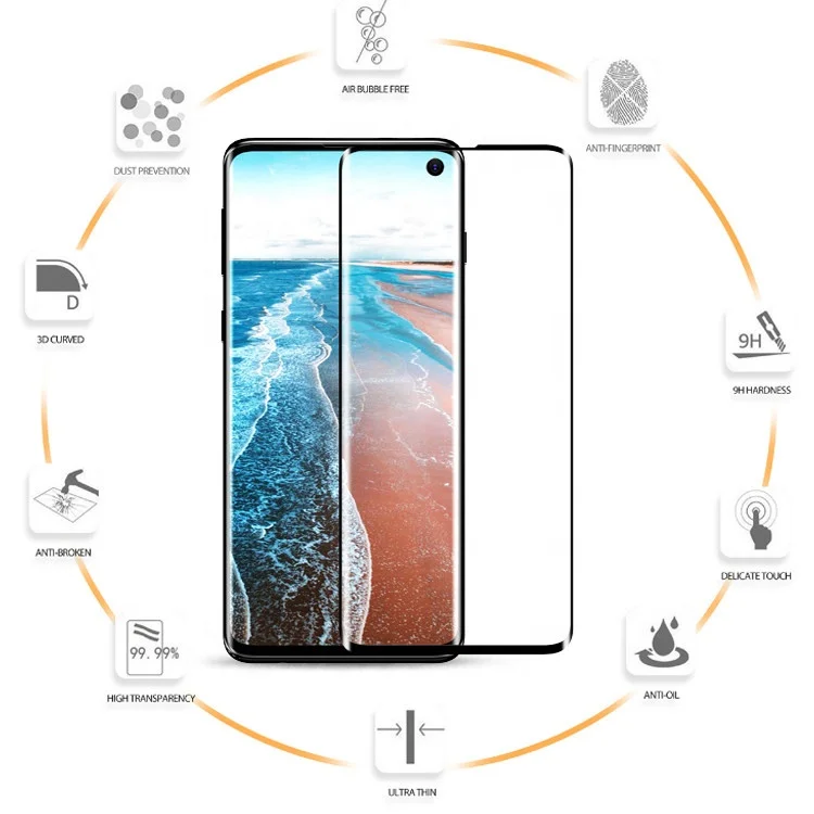 Защитное закаленное защитное стекло для samsung Galaxy Mobile Privacy s10 Plus S10 E|Защитные стёкла