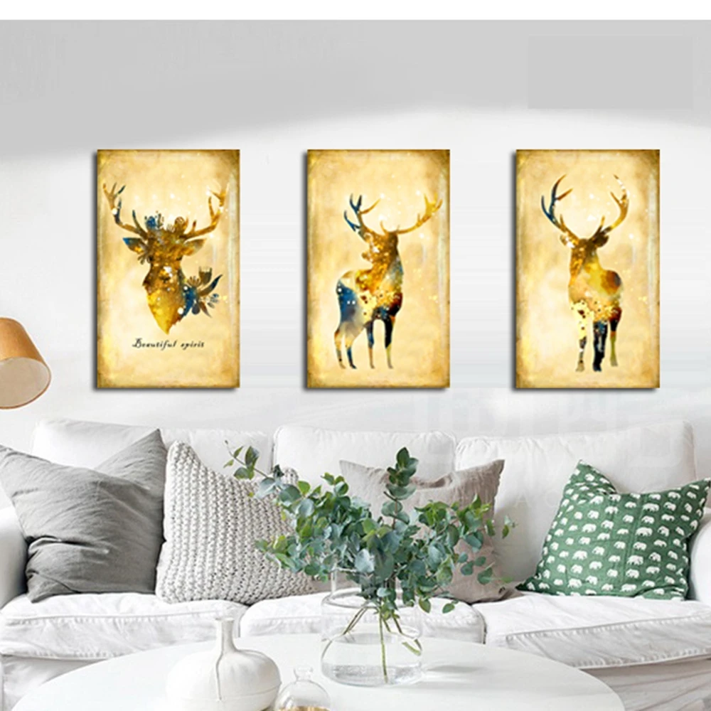 Retro-Artwork-3pcs-Elk-Oil-Painting-Wall-Art-for-Kids-Rooms-for-Living-Room-Bedroom-Dining (1)