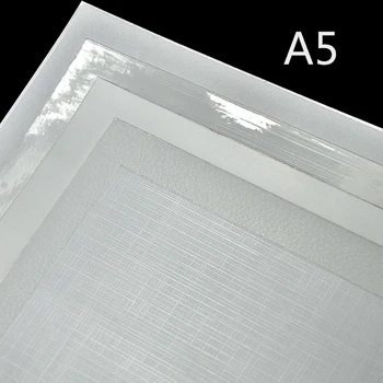 

A5 size pvc self adhesive cold lamination film/ sparkle laminating film