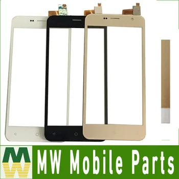 

5.0" For Prestigio Muze B7 PSP7511duo PSP7511 PSP7511 duo psp3512 Touch Screen Outer Glass Black White Gold Color With Tape&Tape