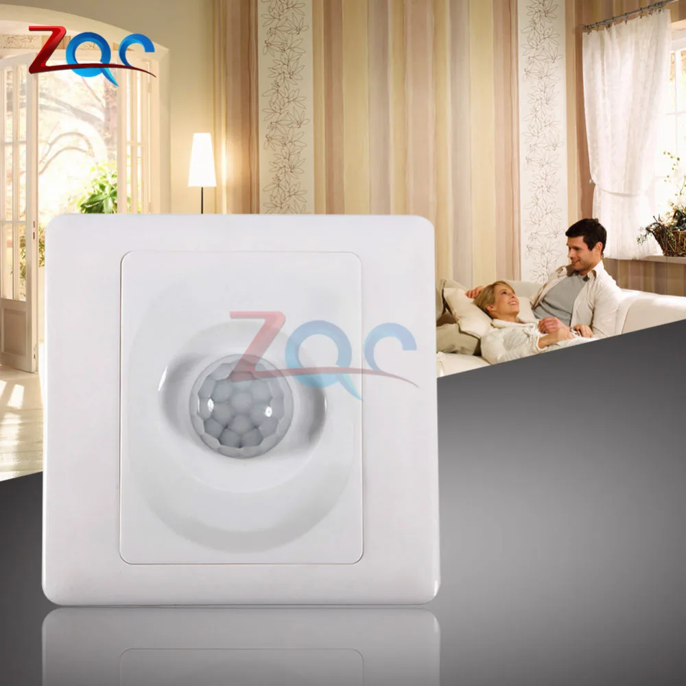 Switch 110V 220V PIR Infrared Switch Module IR Body Motion Sensor Auto On off Lights Lamps Smart Delay Light Control Switch