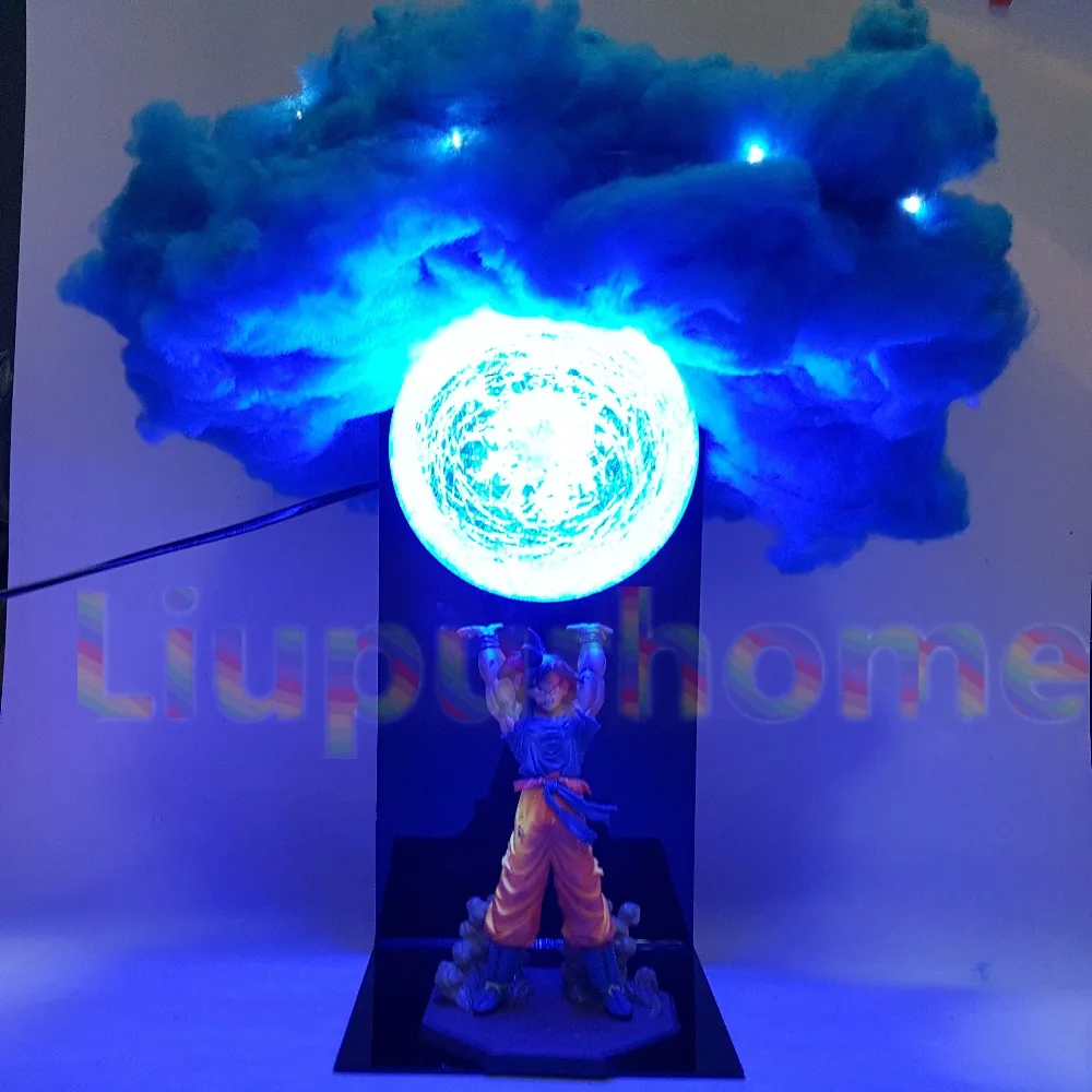 Dragon Ball Сон Гоку Genki pirit бомба светодио дный лампочки игрушки аниме Dragon Ball Супер светодио дный фонари декоративная настольная лампа