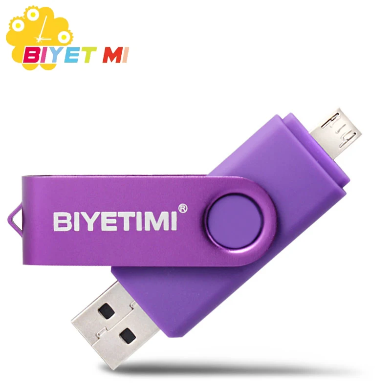 Biyetimi флеш накопитель 32 Гб Usb 64Гб OTG2.0 16 флэш высокого Скорость адаптируемые под
